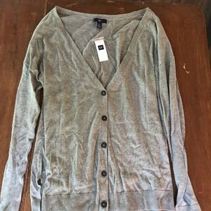 NWT Gap Grey Cardigan